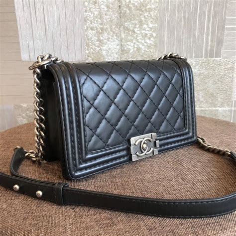 expensive black purses quilted Chanel